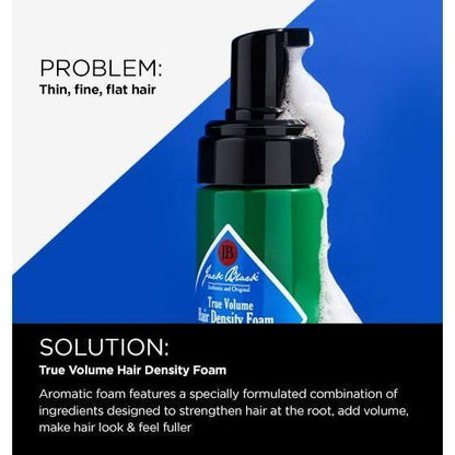 Jack Black True Volume Hair Density Foam 5 Oz by Pasteur Pharmacy