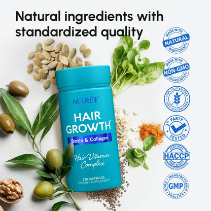 Biotin &amp; Collagen Hair Growth Complex by Maree