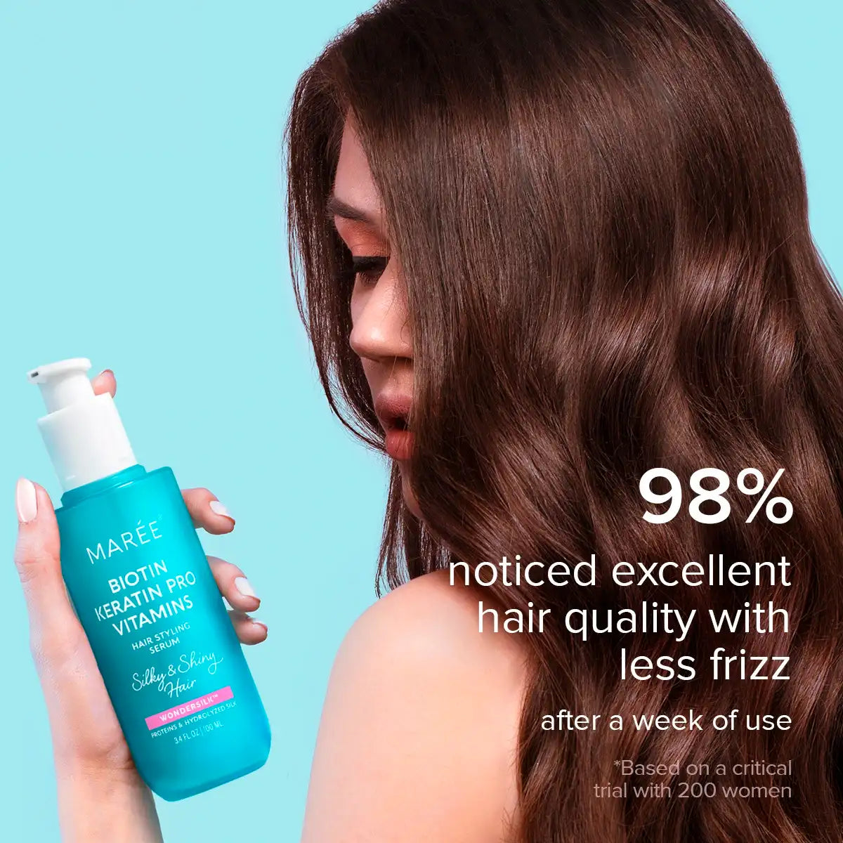 Keratin Oil Serum for Dry &amp; Damaged Hair 