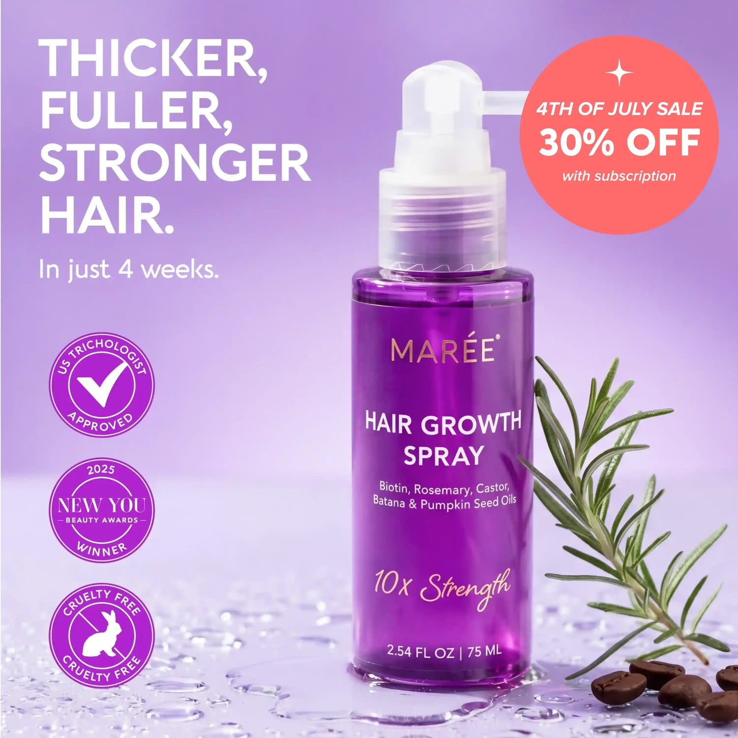 4-in-1 Hair Growth Spray 