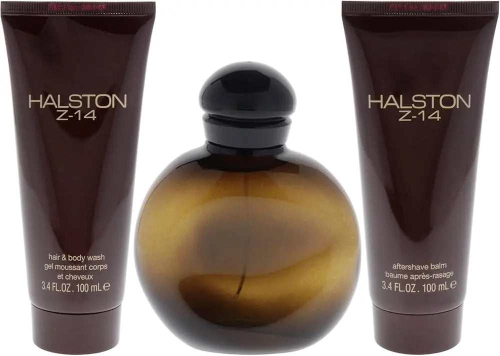 Halston Z14 Men 4.2oz EDT Spray 3 Piece Set by perfumesandrea
