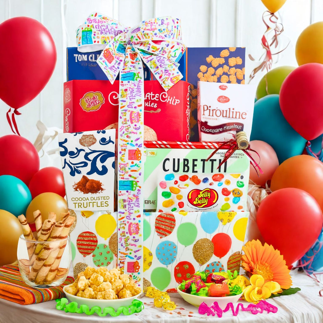 Let’s Celebrate! Birthday Treats Gift Basket by Alder Creek Gift Baskets