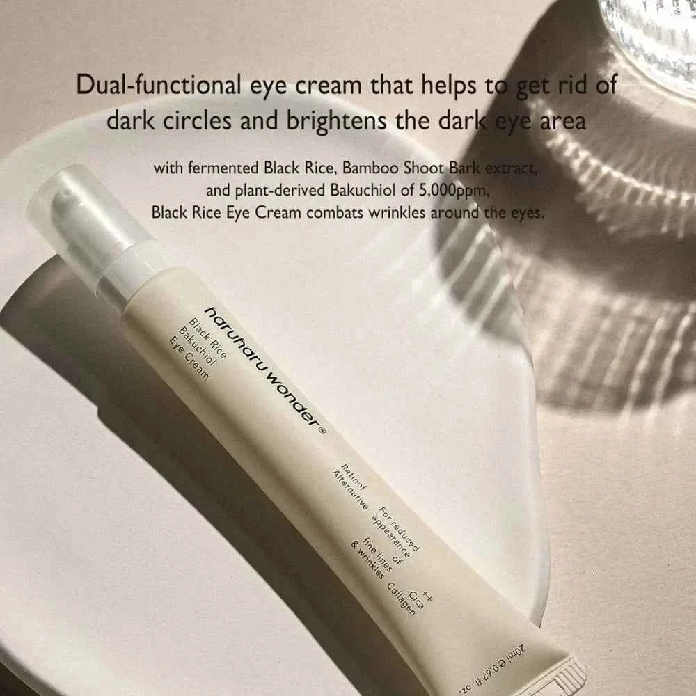 Haruharu Wonder Black Rice Bakuchiol Eye Cream