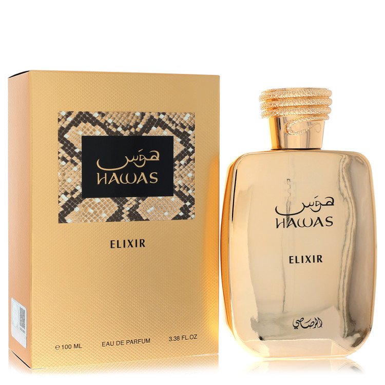 Hawas Elixir by Rasasi Eau De Parfum Spray (Unisex) 3.4 oz for Men by Avera Group
