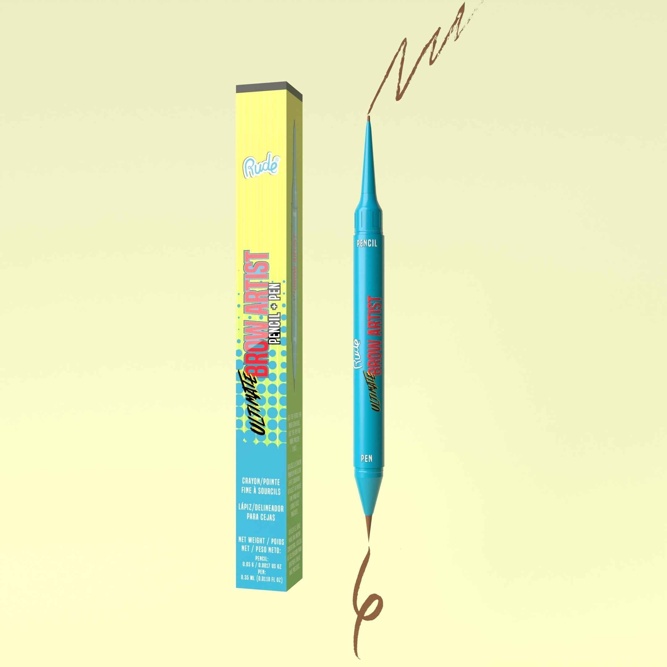 RUDE Ultimate Brow Artist - Pencil And Pen