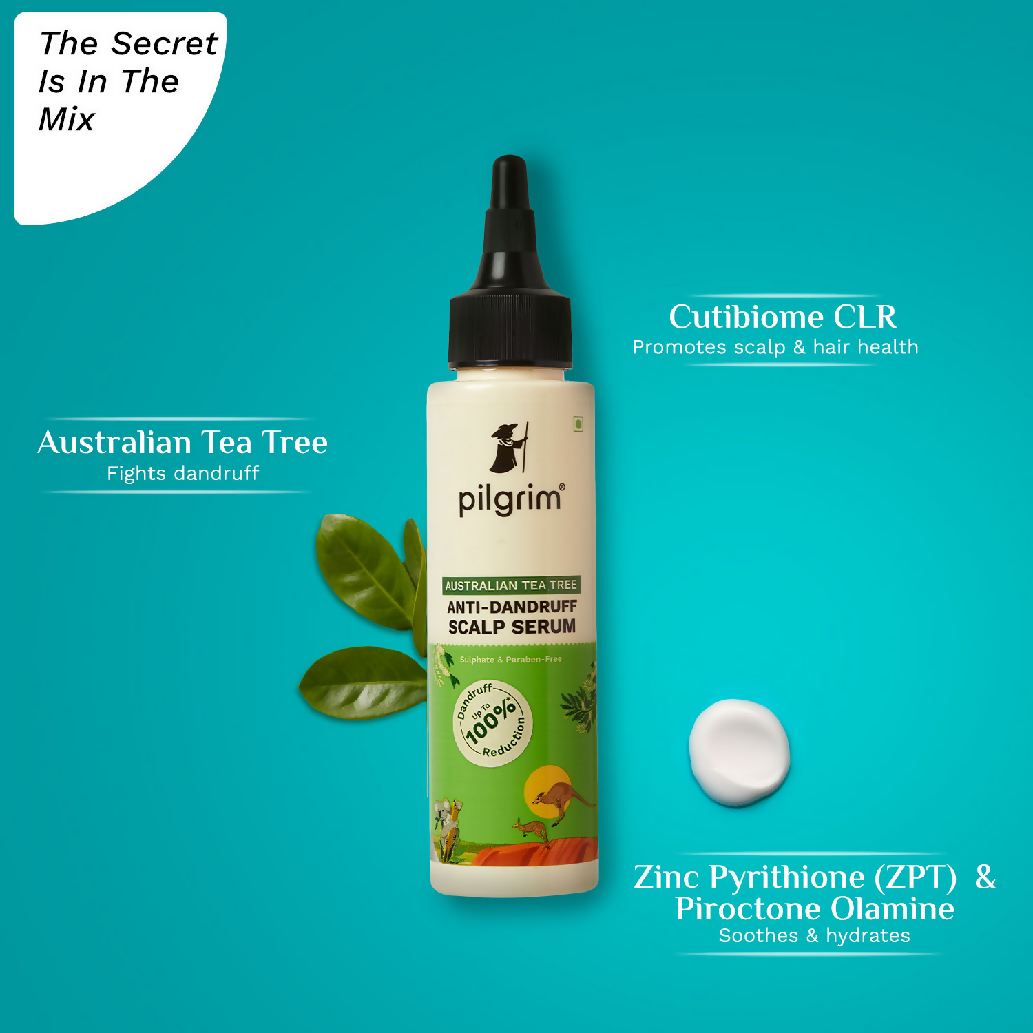 Pilgrim Australian Tea Tree Anti-Dandruff Scalp Serum