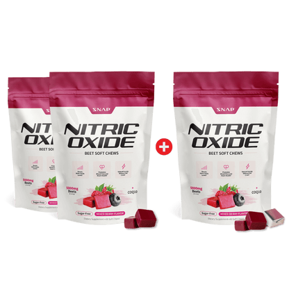 Nitric Oxide Beet Soft Chews - Buy 2, Get 1 Free! - DestGlow