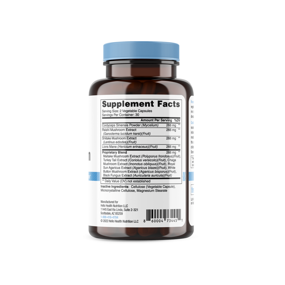 10-in-1 Mushroom Complex capsules