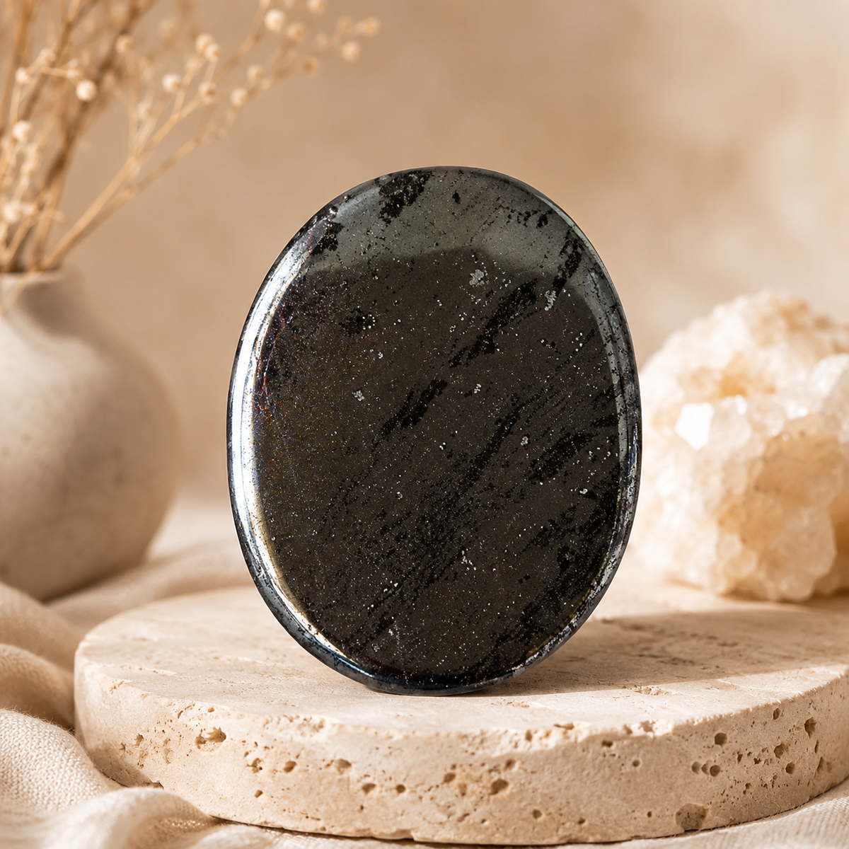 Hematite Pocket Stones (Focus and Strength)