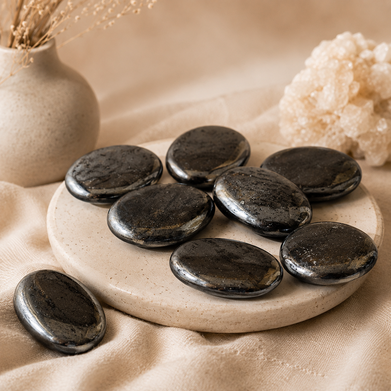 Hematite Pocket Stones (Focus and Strength)