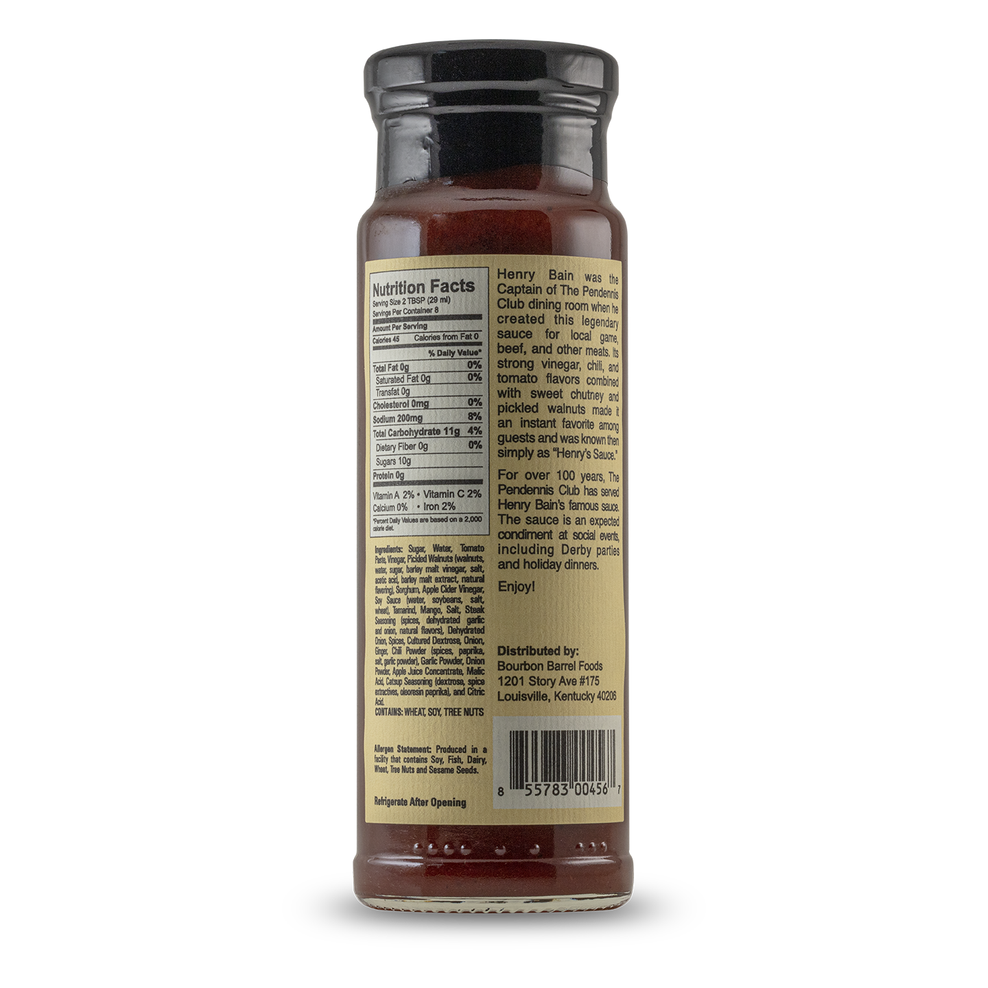 Pendennis Club The Original Henry Bain’s Sauce by Bourbon Barrel Foods