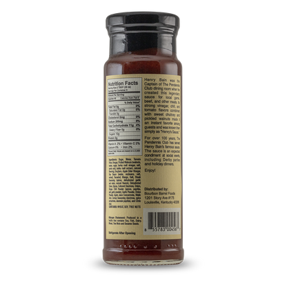 Pendennis Club The Original Henry Bain’s Sauce by Bourbon Barrel Foods