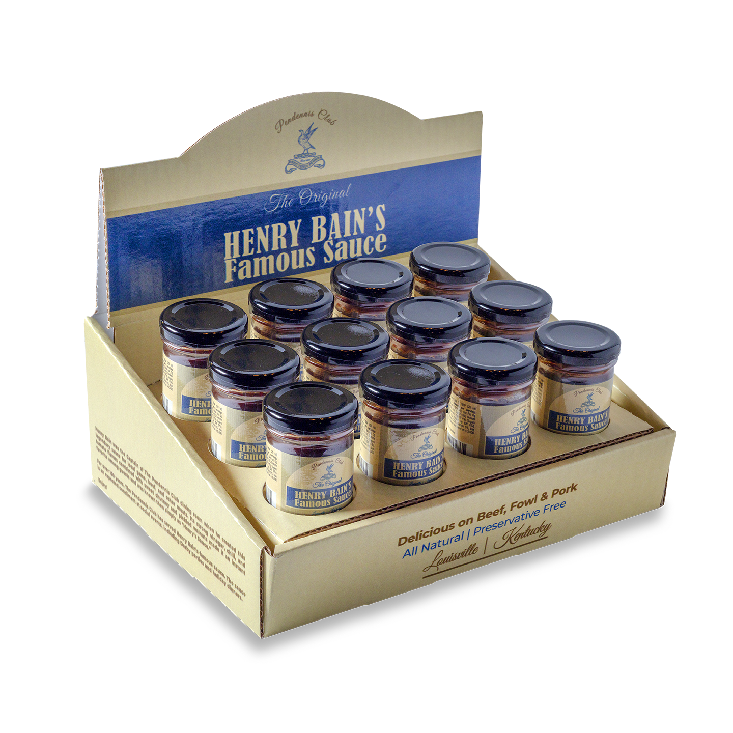 Pendennis Club The Original Henry Bain’s Sauce by Bourbon Barrel Foods