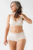 Salua Highwaisted Panty with Lace Edge - lingerie & underwear