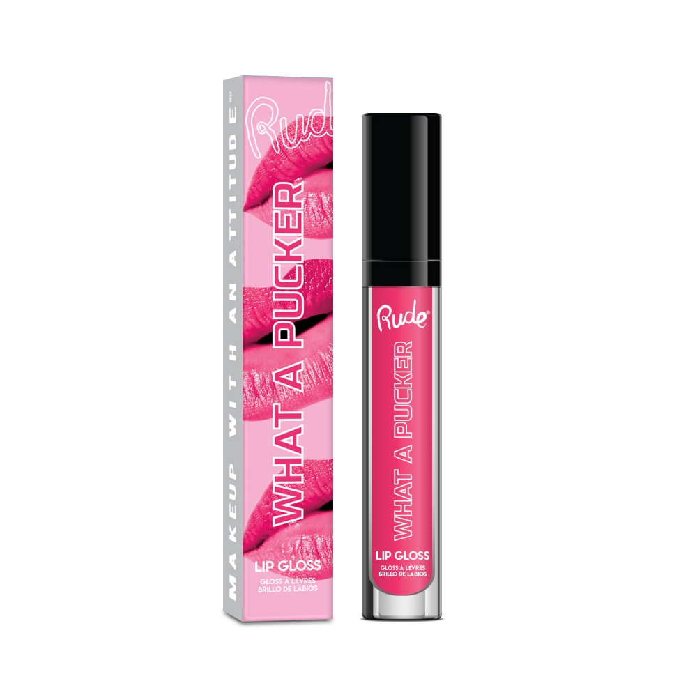 RUDE What A Pucker Lip Gloss - Holy Crapola 