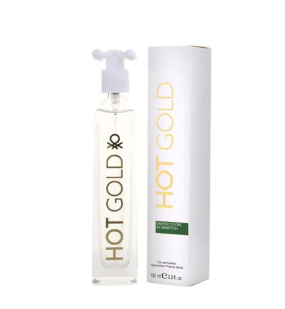 Hot Gold By Benetton For Women 3.3 oz EDT Spray by perfumesandrea