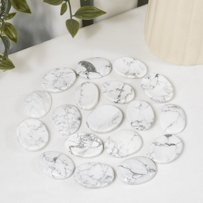 Howlite Pocket Stones (Inspiration and Truth)  DestGlow
