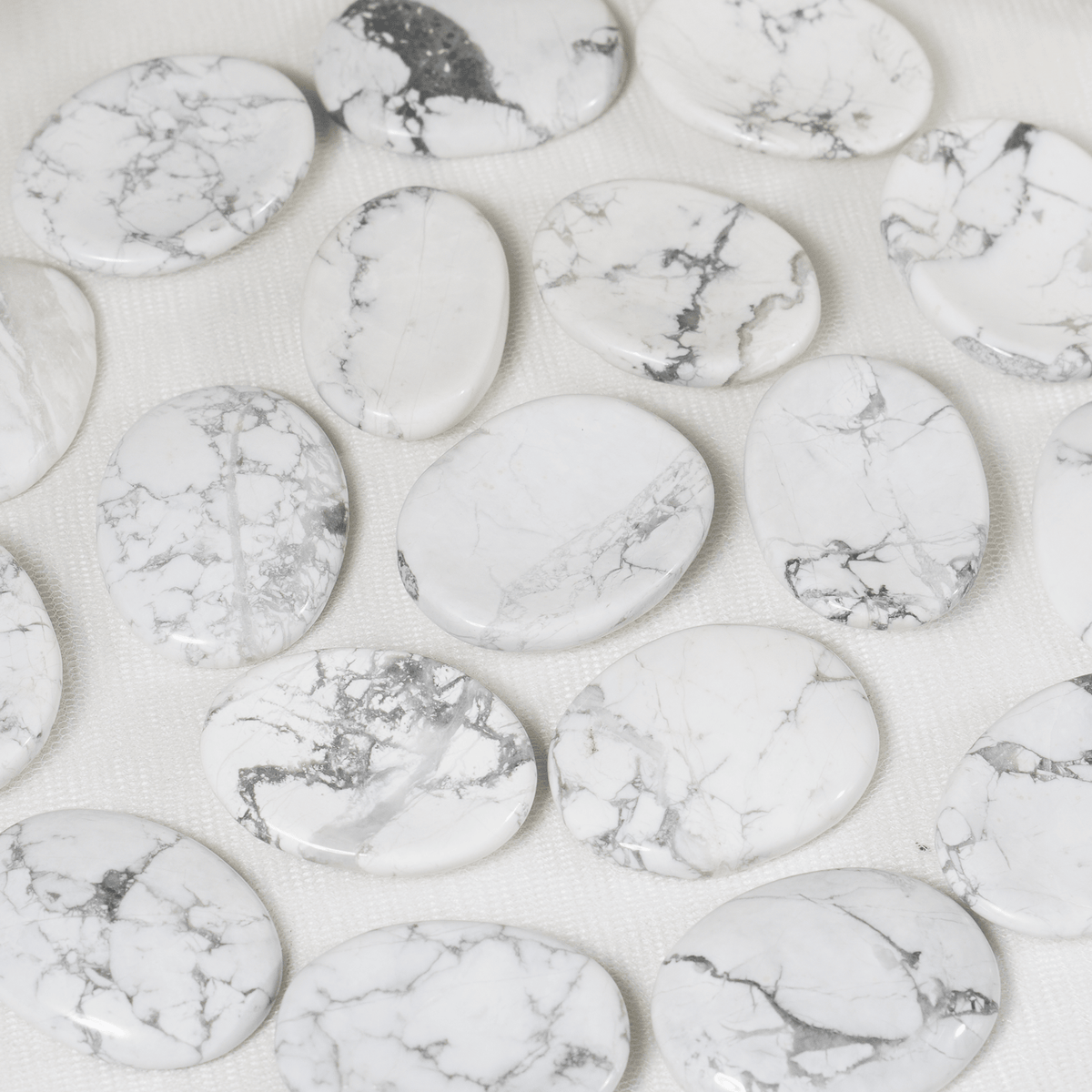 Howlite Pocket Stones (Inspiration and Truth)  DestGlow