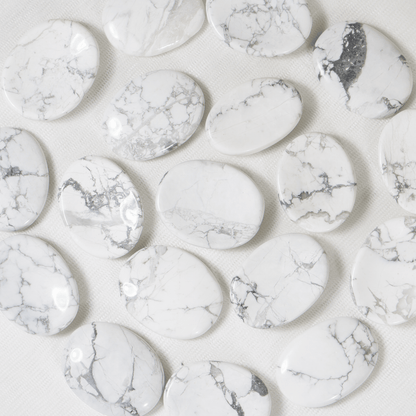 Howlite Pocket Stones (Inspiration and Truth)  DestGlow
