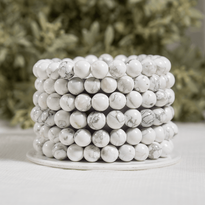 Howlite Bracelet (Insight and  Stress Relief).  DestGlow