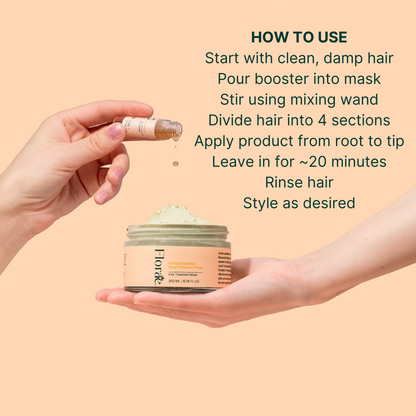 Strength Booster + Superfruit Treatment Mask by Floraebeauty