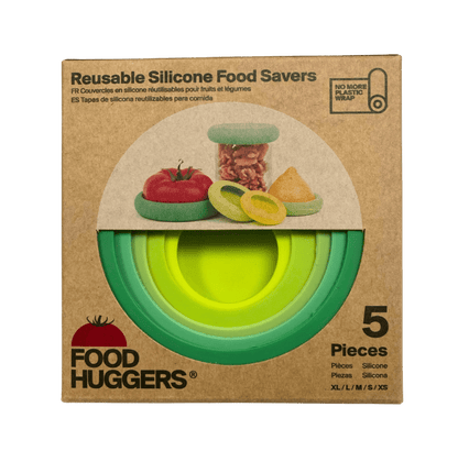 Food Savers, Silicone, Reusable, Food Huggers by Country Life Natural Foods