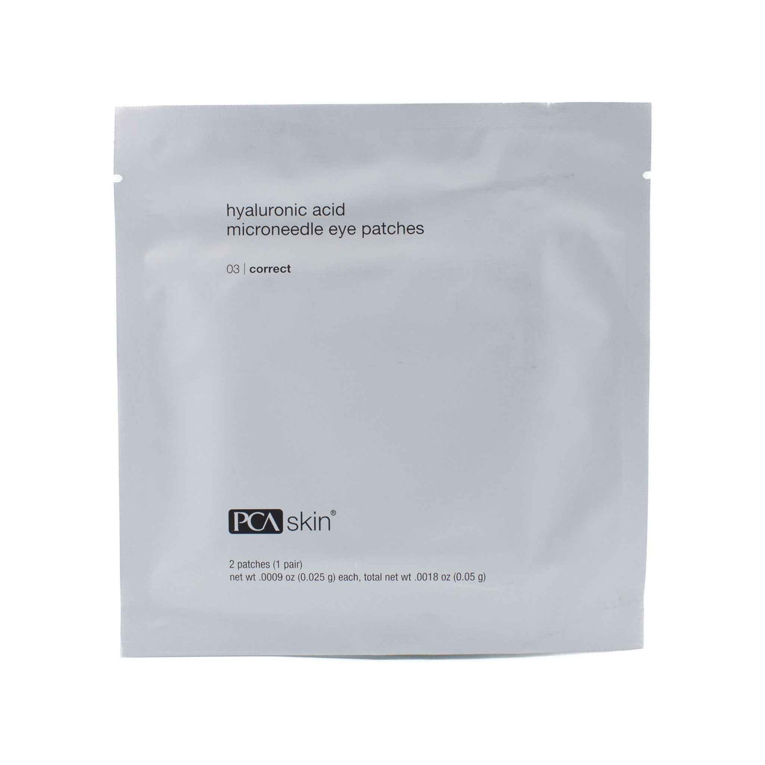 PCA Skin Hyaluronic Acid Microneedle Eye Patches 1 PAIR - New