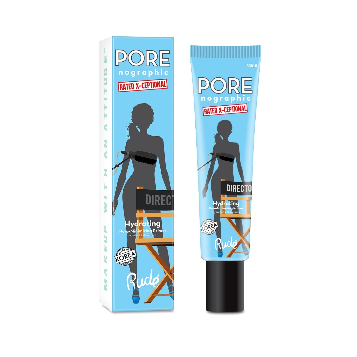RUDE Pore-nographic Pore-Minimizing Primer - Hydrating - DestGlow