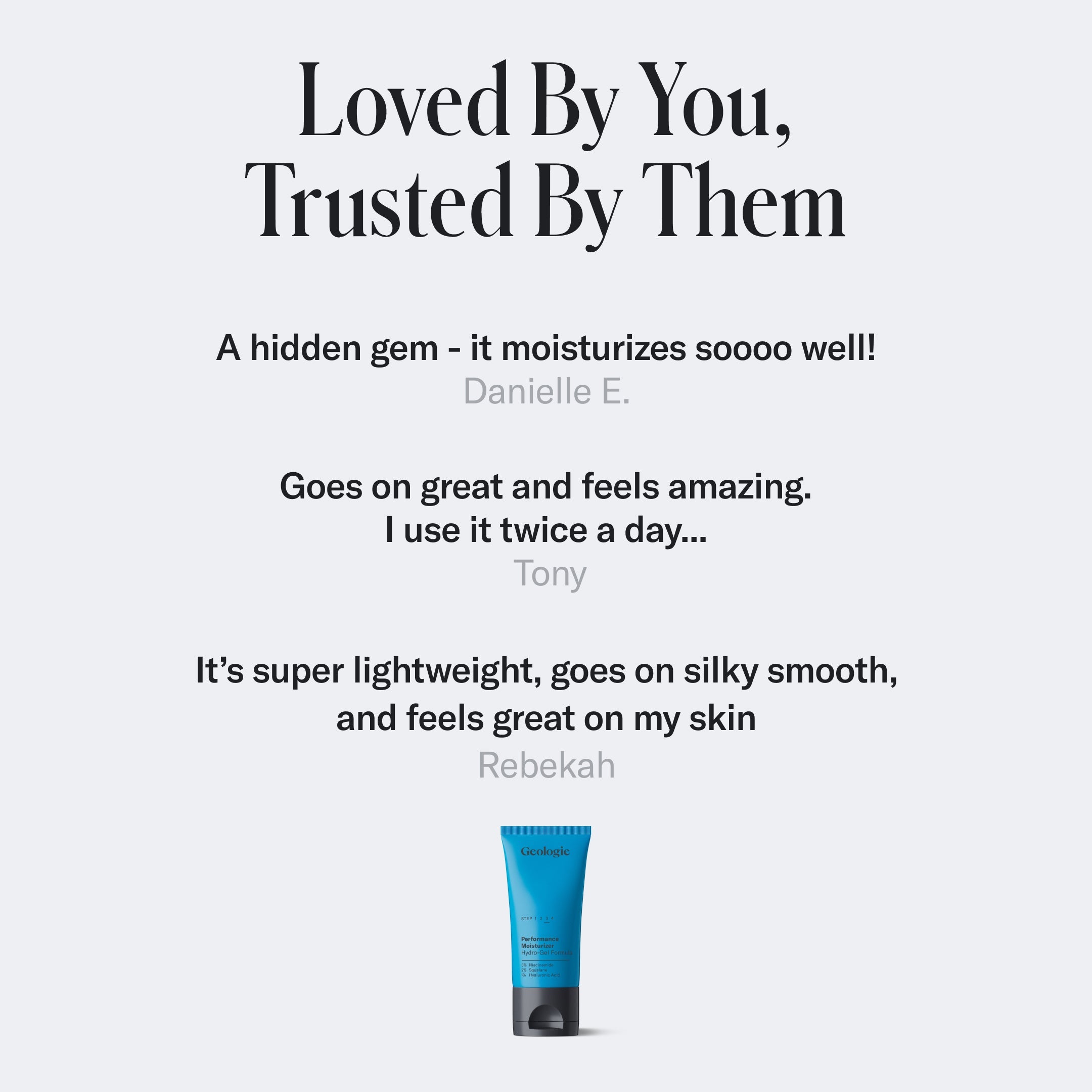 Hydro-Gel Moisturizer by Geologie