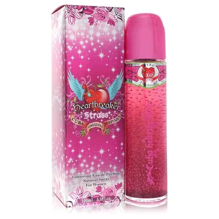 Cuba Strass Heartbreaker by Fragluxe Eau De Parfum Spray 3.4 oz for Women