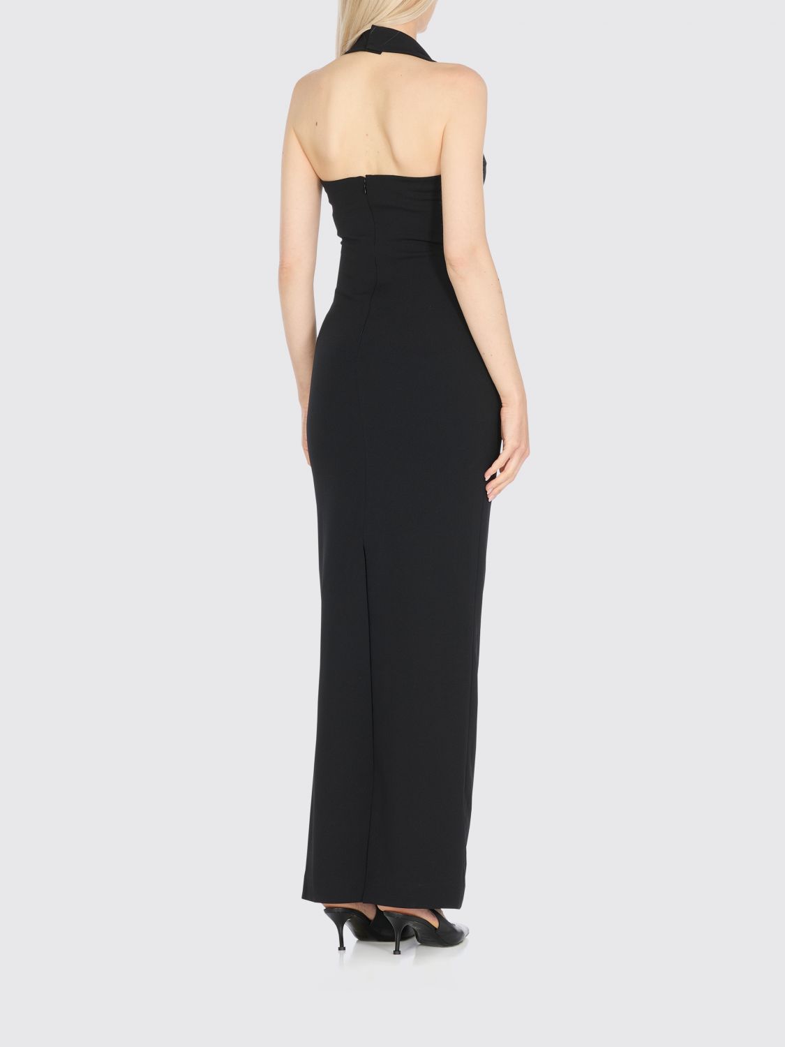 Solace London Dress Woman Black by Luosophy
