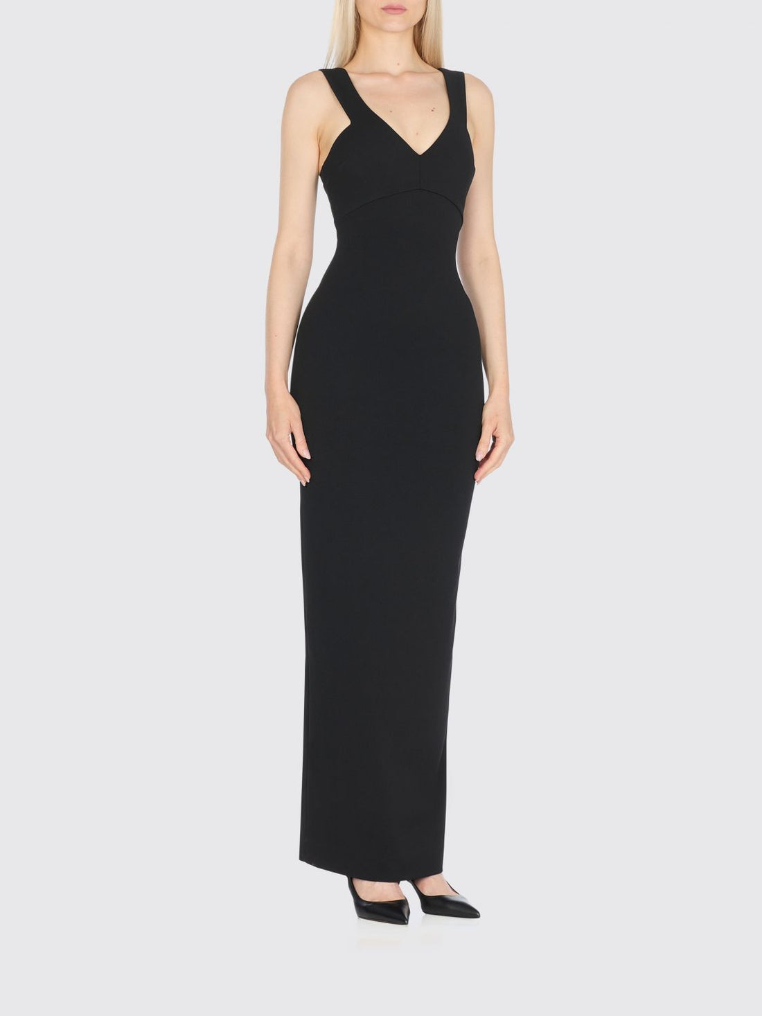 Solace London Dress Woman Black by Luosophy