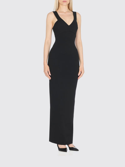 Solace London Dress Woman Black by Luosophy