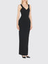 Solace London Dress Woman Black by Luosophy