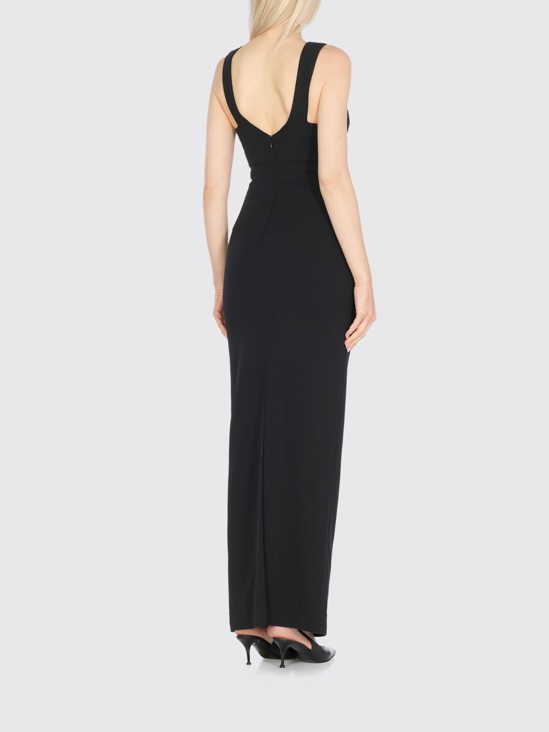 Solace London Dress Woman Black by Luosophy