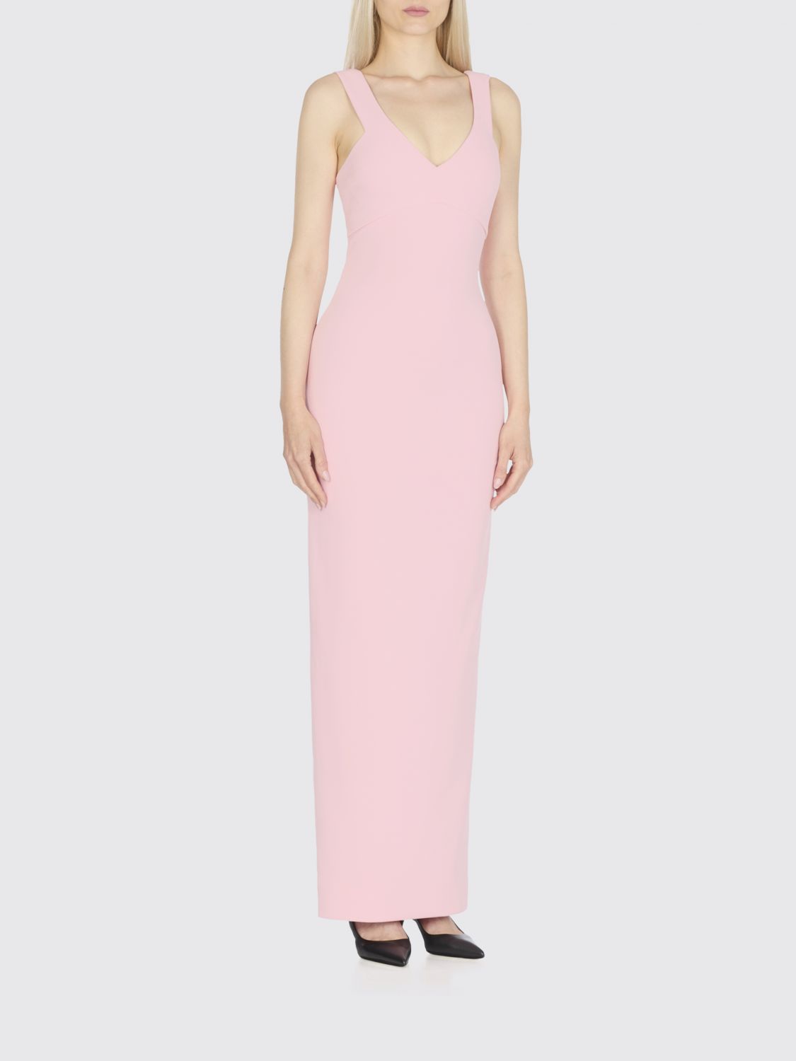 Solace London Dress Woman Pink by Luosophy