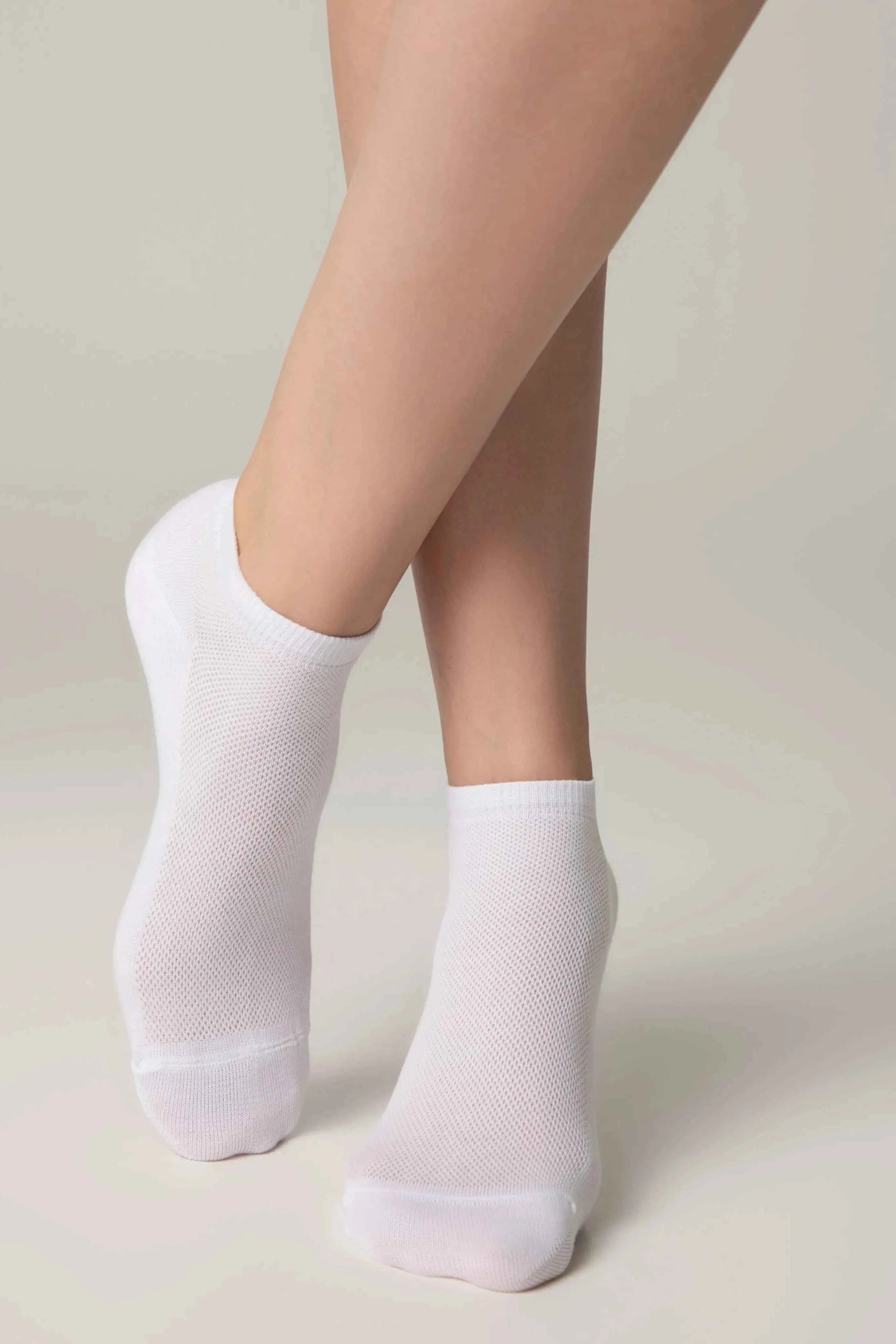 Cotton Ankle Socks Conte Active - Mesh Pattern 484