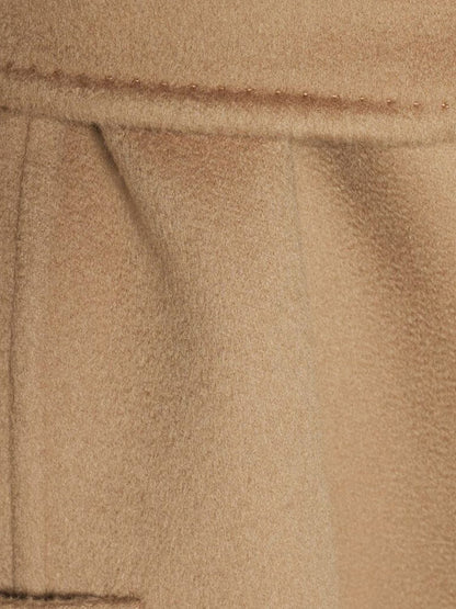 Max Mara Coat Woman Camel