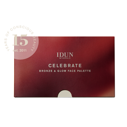 Celebrate Bronze &amp; Glow Face Palette by IDUN Minerals Inc.