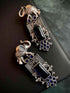Joban Fashion Oxidized Elephant Stud Earring