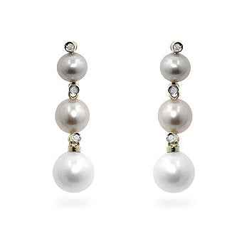 Multicolor Pearl Dangles