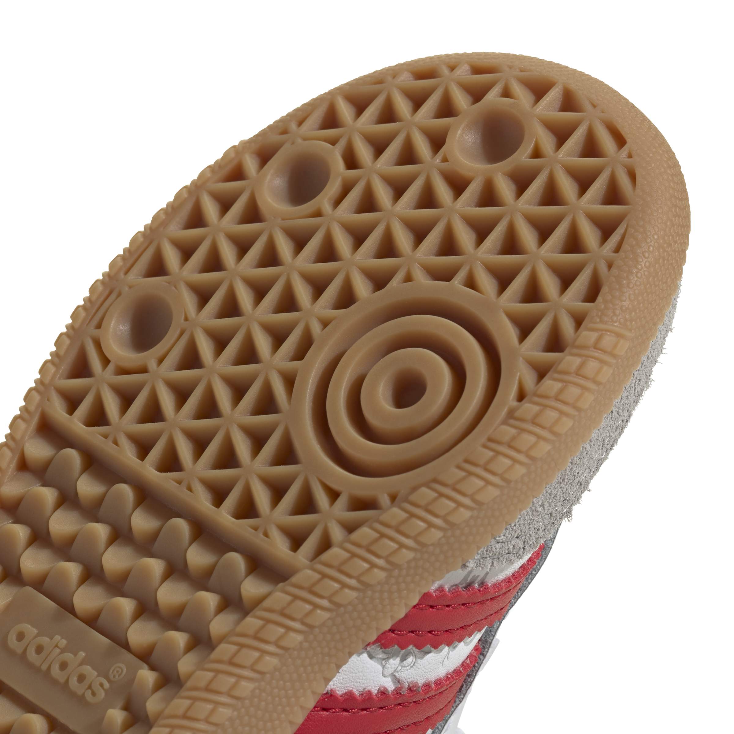 Adidas (TD) Disney Samba OG Elastic Lace - White/Red by Denim Exchange