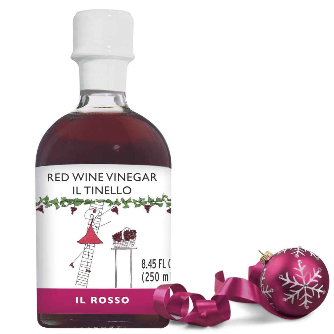 IL TINELLO, Red Wine Vinegar Aceto di Vino Rosso, (8.45 fl oz) 250ml