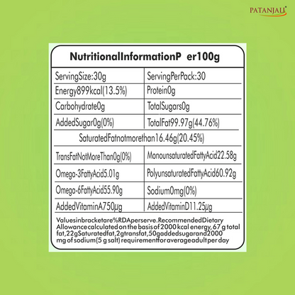 Patanjali Fortified Soyabean Oil (B)