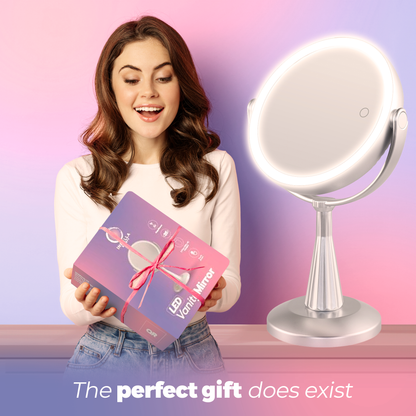 Lily InBella  LED Vanity Mirror – Adjustable Light &amp; 360° Rotating