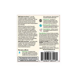 Milk Thistle Liver Detox Cleanse | Natural Liver Support &amp; Detox Formula with BioPerine by Seamoss depot