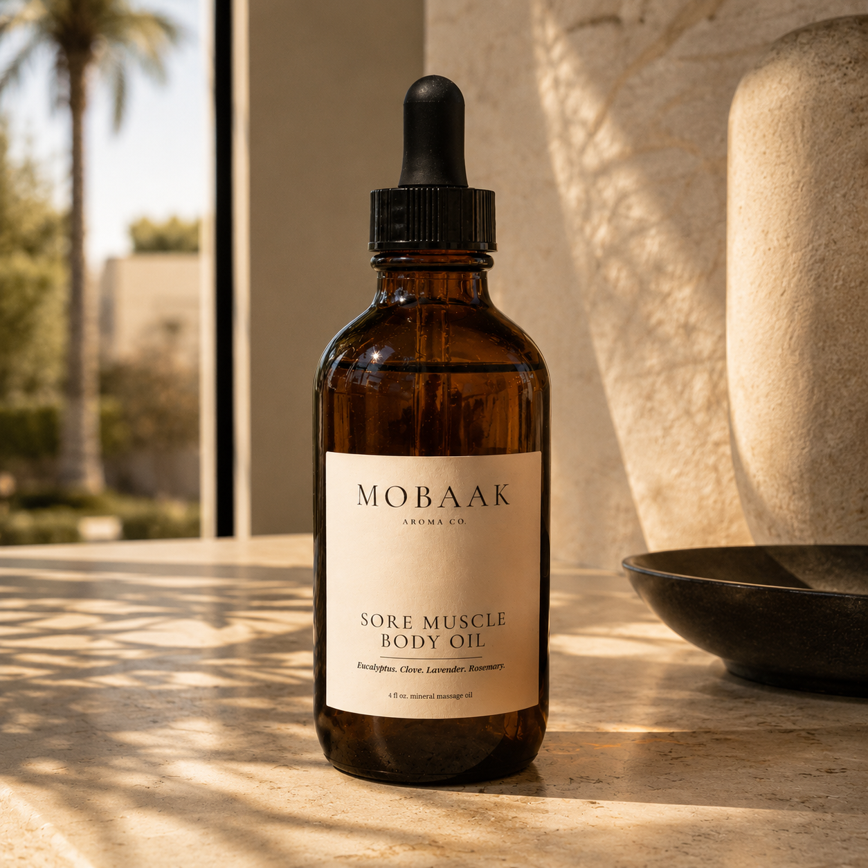 Sore Muscle Mineral Massage Oil - DestGlow