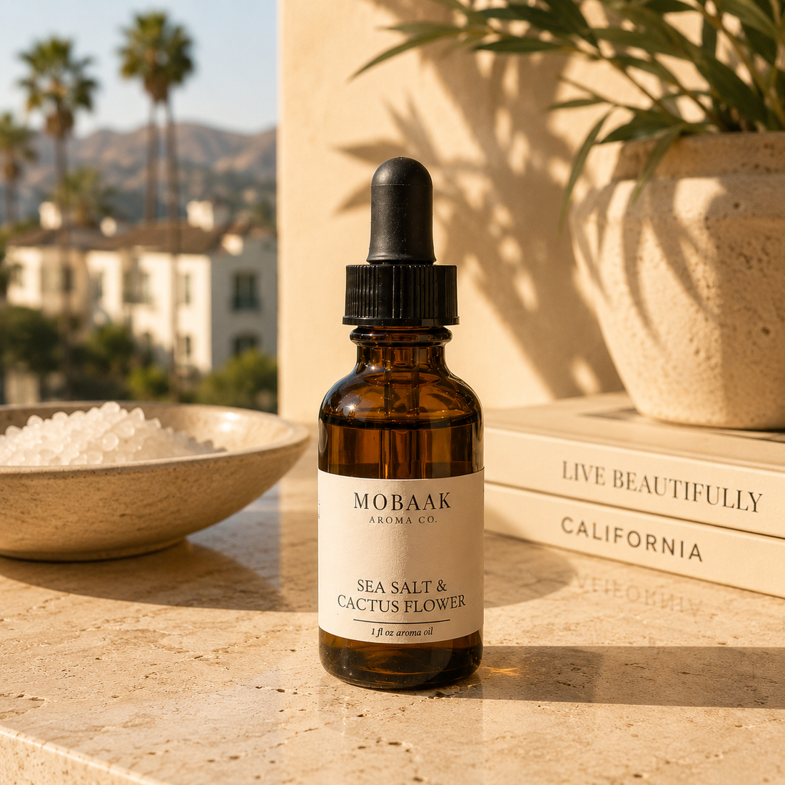 Sea Salt &amp; Cactus Flower Aroma Oil - DestGlow