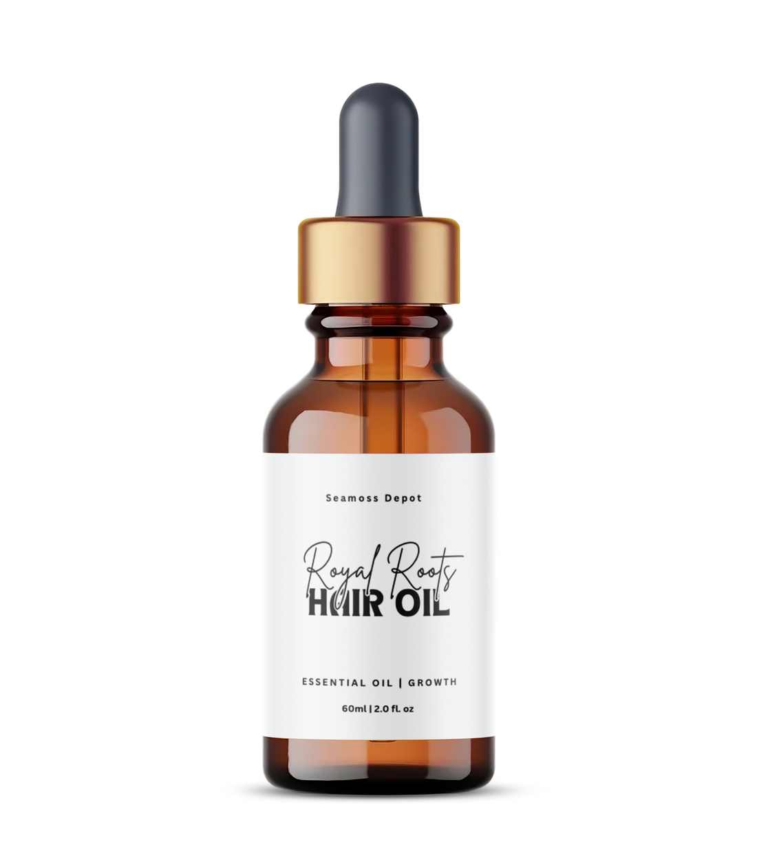 Hair Growth Oil | Natural Hair Thickening &amp; Scalp Repair Treatment by Seamoss depot