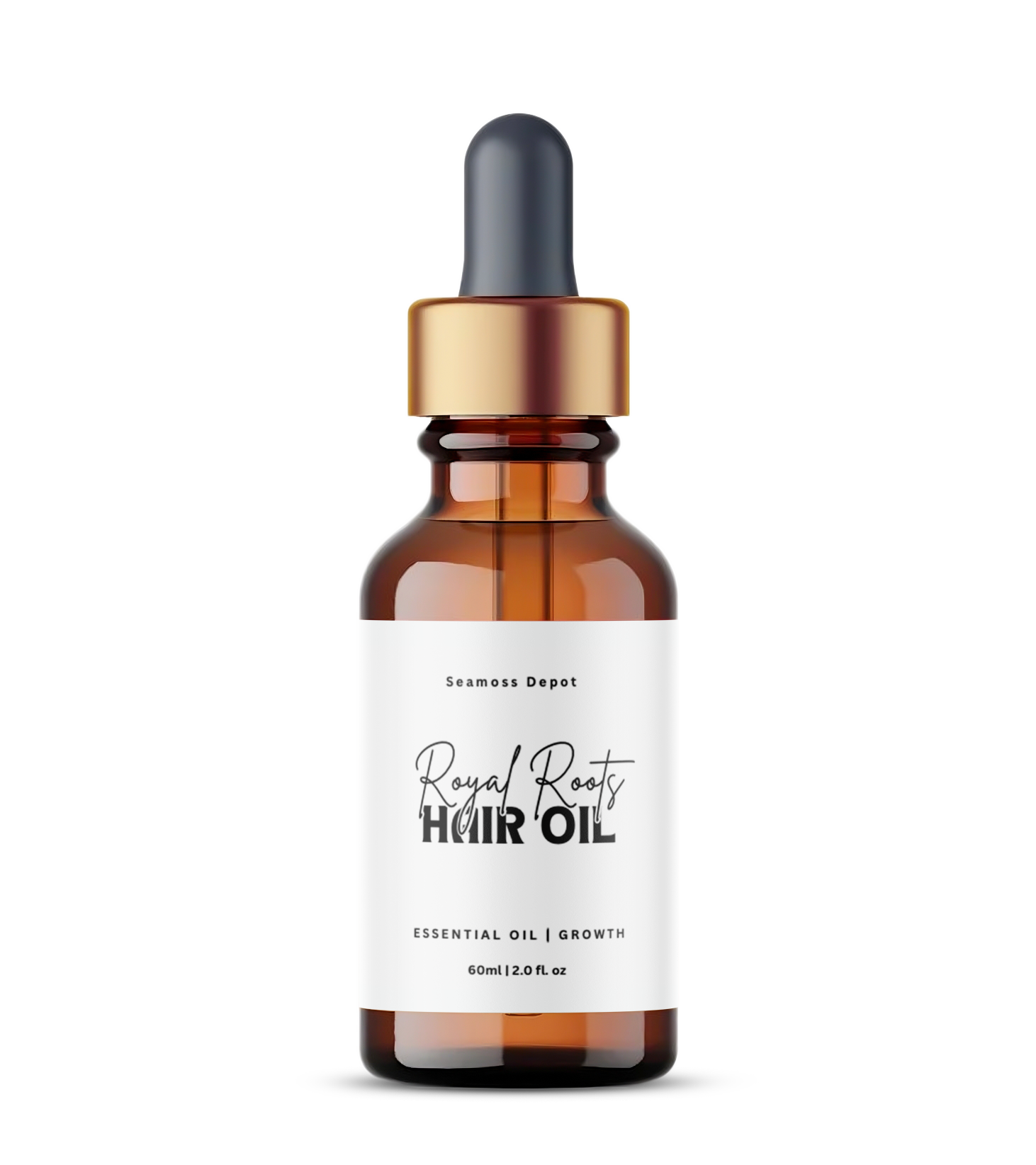 Hair Growth Oil | Natural Hair Thickening &amp; Scalp Repair Treatment by Seamoss depot